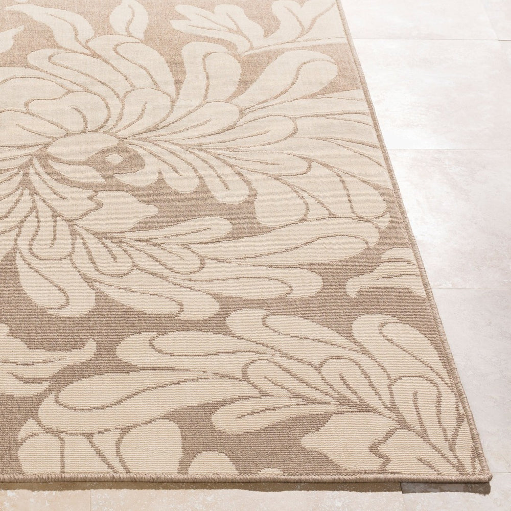 Livabliss Alfresco Flatweave Olefin Runner Rug Rustic Farmhouse Style for Hallways and Entryways Brown, Beige 2'5" x 11'10" ALF9623-23119