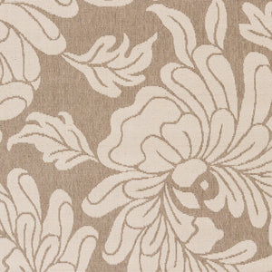 Livabliss Alfresco Flatweave Olefin Runner Rug Rustic Farmhouse Style for Hallways and Entryways Brown, Beige 7'3" x 10'6" ALF9623-76109
