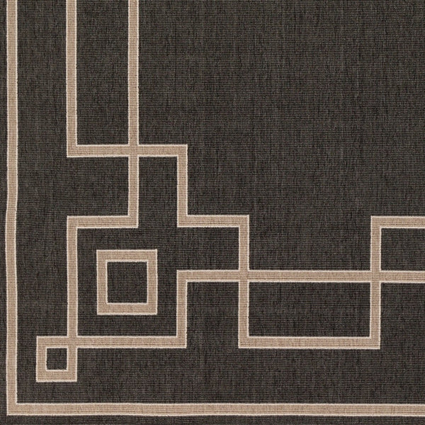 Livabliss Alfresco Flatweave Olefin Area Rug Cottage Geometric Pattern Indoor Outdoor Square ALF9630-89RD