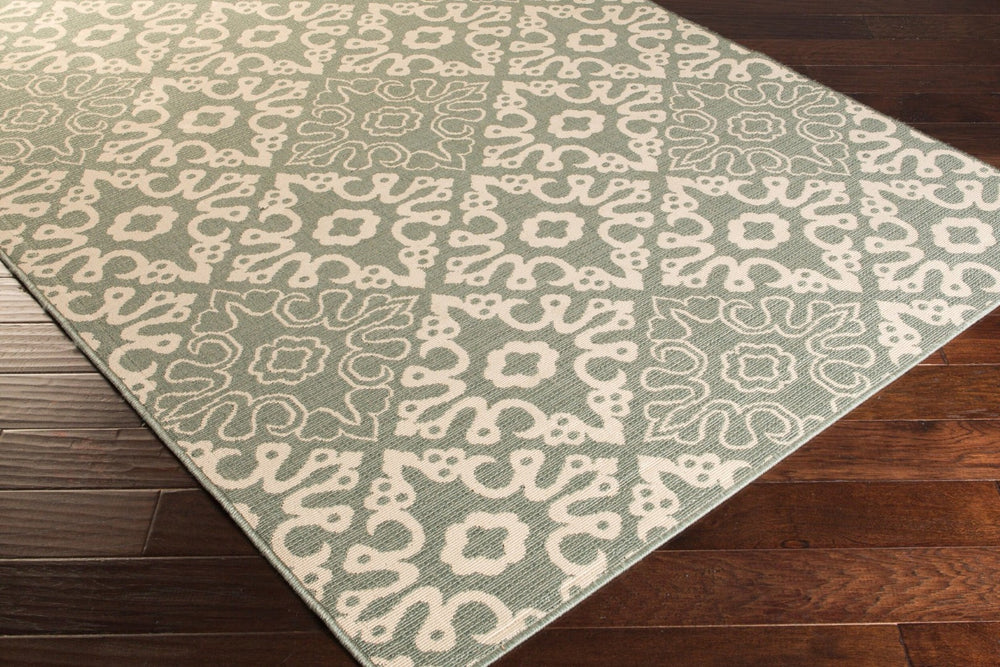 Livabliss Alfresco Outdoor Flatweave Olefin Area Rug Uv Resistant Patio Deck Moisture Shedding ALF9634-69