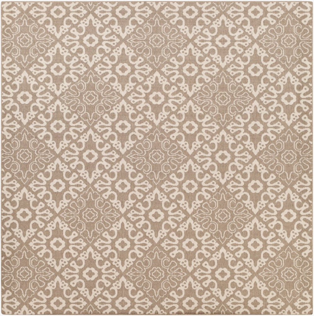 Livabliss Alfresco Flatweave Olefin Area Rug Rustic Organic Texture for Living and Dining Rooms ALF9635-89SQ