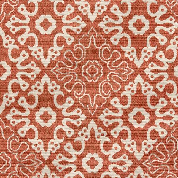 Livabliss Alfresco Flatweave Olefin Accent Rug Rustic Earthy Tones for High Traffic Areas Rust, Beige 2'5" x 4'5" ALF9636-2346