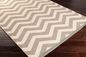Livabliss Alfresco Geometric Olefin Outdoor Rug Uv Resistant Square Patio and Deck Area Weave ALF9645-89RD