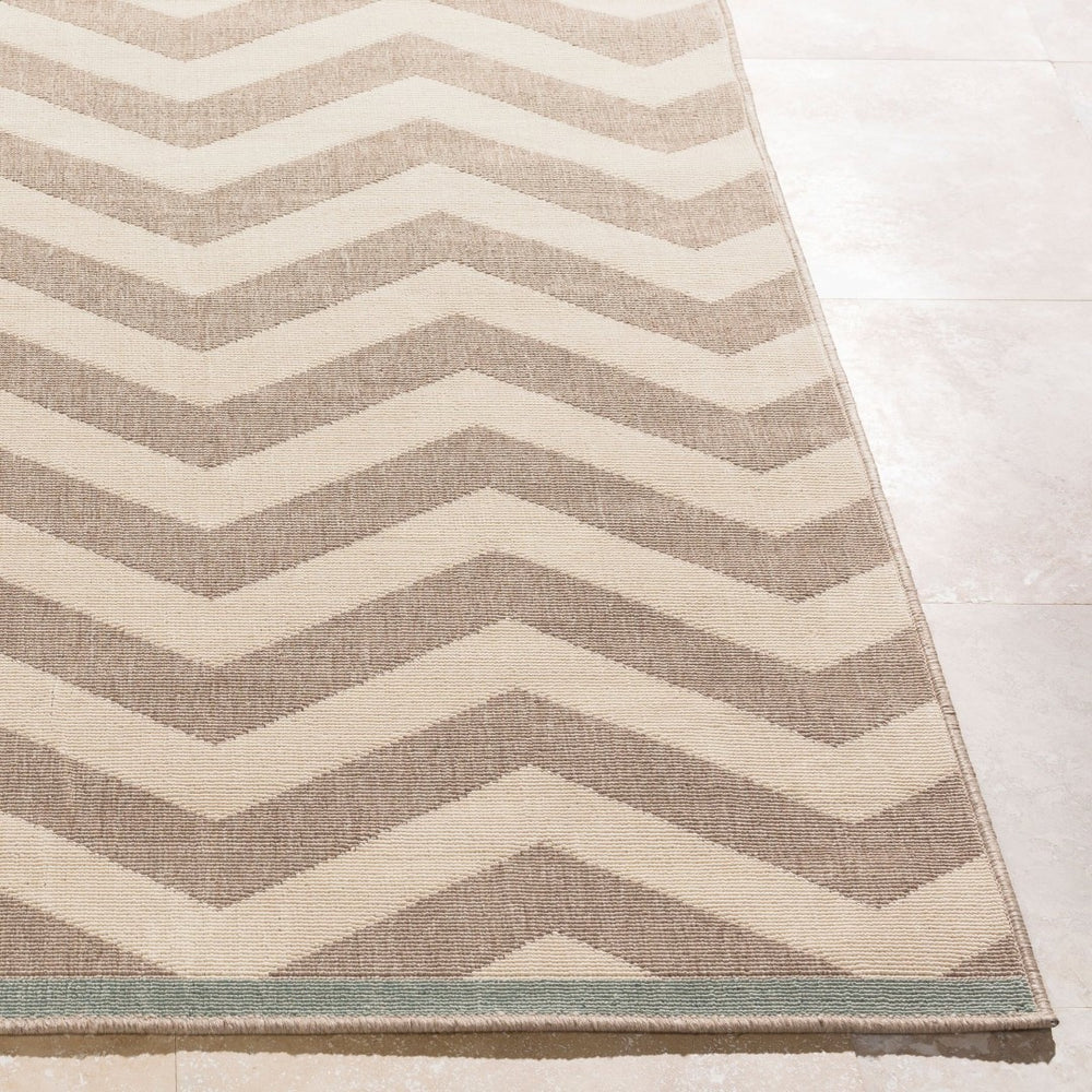 Livabliss Alfresco Geometric Olefin Outdoor Rug Uv Resistant Square Patio and Deck Area Weave ALF9645-89RD