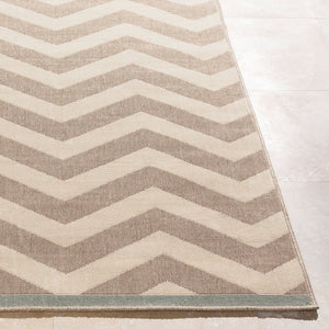 Livabliss Alfresco Geometric Olefin Outdoor Rug Uv Resistant Square Patio and Deck Area Weave ALF9645-89RD