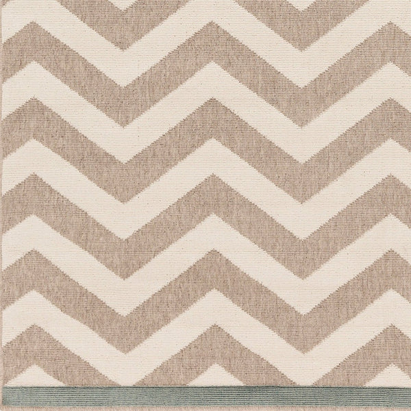 Livabliss Alfresco Geometric Olefin Outdoor Rug Uv Resistant Square Patio and Deck Area Weave ALF9645-89RD