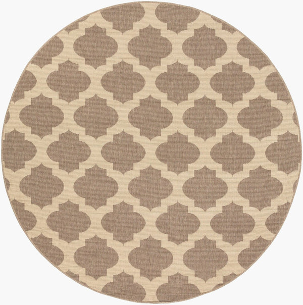 Livabliss Alfresco Flatweave Outdoor Square Rug Egyptian Woven Patio and Porch Area Accent ALF9649-73RD