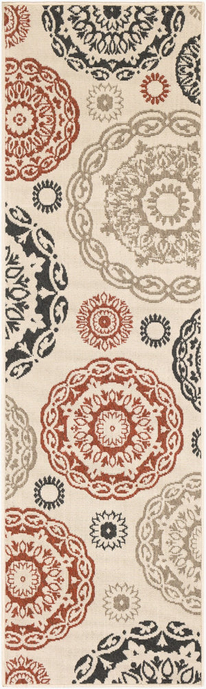 Livabliss Alfresco Flatweave Olefin Runner Rug for Hallways Entryways and Covered Patios ALF9667-2379