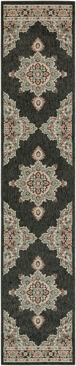 Alfresco ALF-9671 2'5" x 11'10" Machine Woven Rug ALF9671-23119 Livabliss Surya