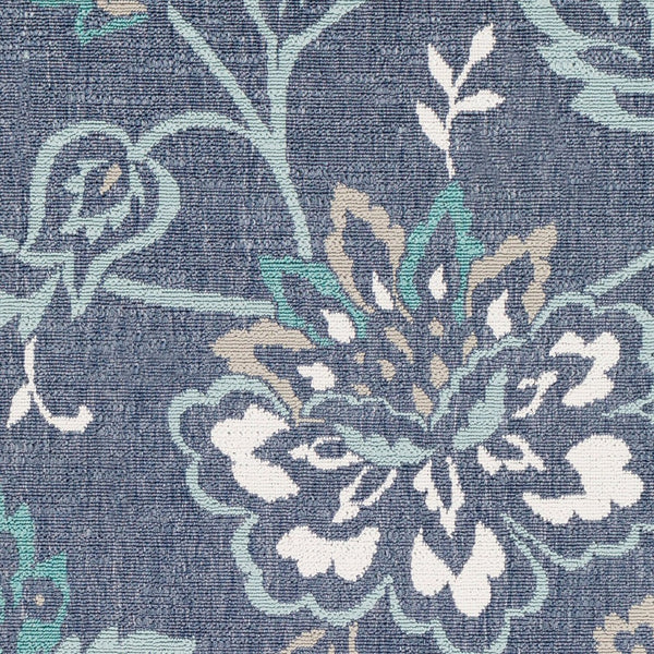 Livabliss Alfresco Flatweave Olefin Square Rug Outdoor Patio Cottage Style Durable Indoor ALF9673-89RD