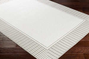 Livabliss Alfresco Flatweave Olefin Outdoor Rug Cottage Style Square for Patio and Sunroom ALF9681-73RD