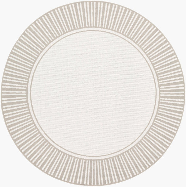Livabliss Alfresco Flatweave Olefin Outdoor Rug Cottage Style Square for Patio and Sunroom ALF9681-73RD