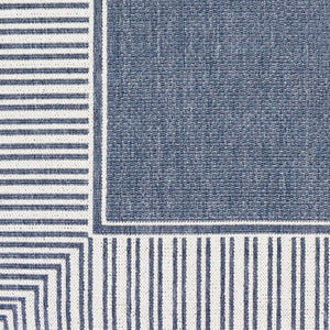Livabliss Alfresco Flatweave Olefin Area Rug Outdoor Safe Uv Resistant Cottage Patio Living ALF9682-89SQ