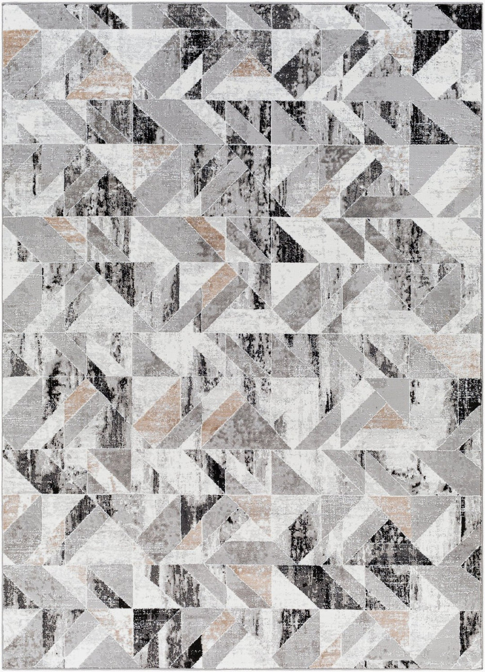 Livabliss Allegro Machine Woven Polyester Area Rug Minimalist Style for Living and Dining Rooms ALG2301-9212