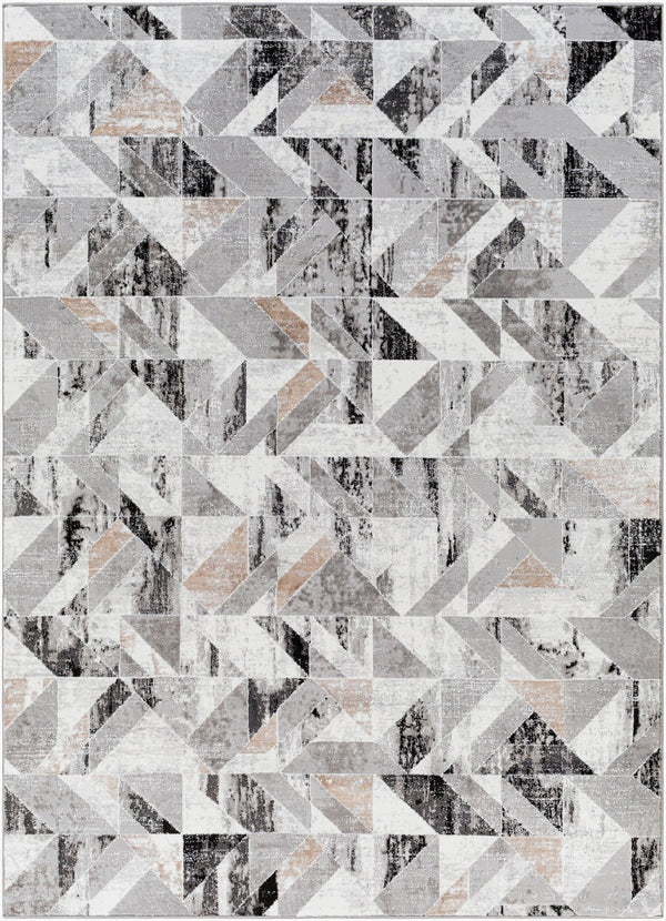 Livabliss Allegro Machine Woven Polyester Area Rug Minimalist Style for Living and Dining Rooms ALG2301-9212