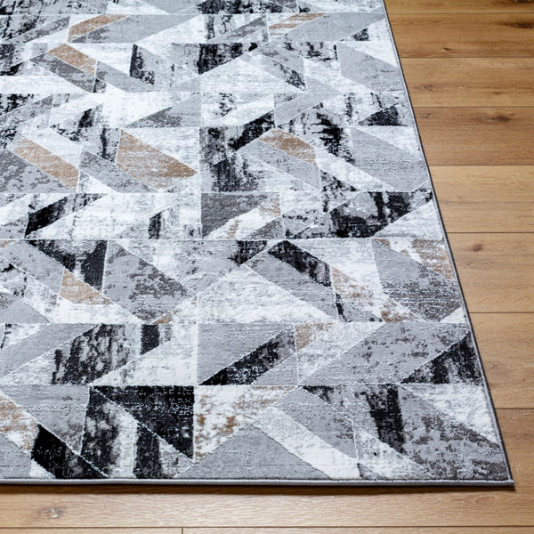 Livabliss Allegro Machine Woven Polyester Area Rug Minimalist Style for Living and Dining Rooms ALG2301-9212