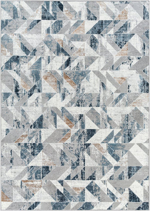 Livabliss Allegro Geometric Polyester Area Rug Machine Woven for Living and Dining Rooms ALG2302-9212