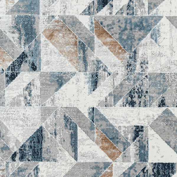 Livabliss Allegro Geometric Polyester Area Rug Machine Woven for Living and Dining Rooms ALG2302-9212