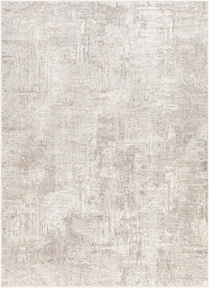Livabliss Allegro Geometric Low Pile Polyester Area Rug for Modern Living and Home Office Ivory, Light Gr 9'2" x 12' ALG2320-9212
