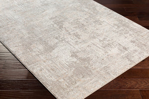 Livabliss Allegro Geometric Low Pile Polyester Area Rug for Modern Living and Home Office Ivory, Light Gr 7'10" x 10' ALG2320-71010