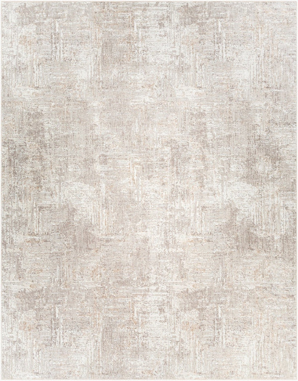 Livabliss Allegro Geometric Low Pile Polyester Area Rug for Modern Living and Home Office Ivory, Light Gr 7'10" x 10' ALG2320-71010
