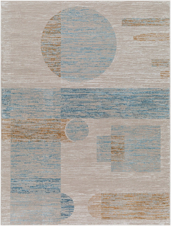 Livabliss Allegro Machine Woven Polypropylene Area Rug for High Traffic Living and Dining Rooms ALG2350-71010