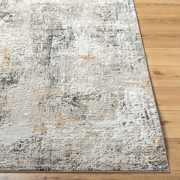 Livabliss Allegro Polypropylene Area Rug Turkey Woven Medium Pile Living Room Accent Tan, Ivory 5'3" x 7' ALG2357-537