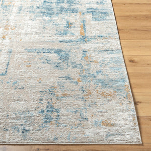 Livabliss Allegro Bold Pattern Machine Woven Polypropylene Area Rug for Living Room Decor Tan, Light Beig 9'2" x 12' ALG2360-9212