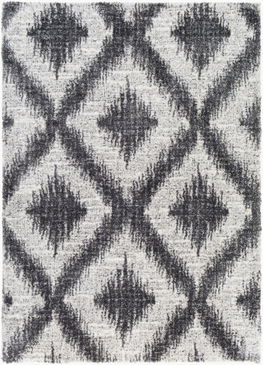 Livabliss Aliyah Moroccan Shag Rug Plush Polyester Pile Woven Accent for Entryway or Bedroom ALH2310-23