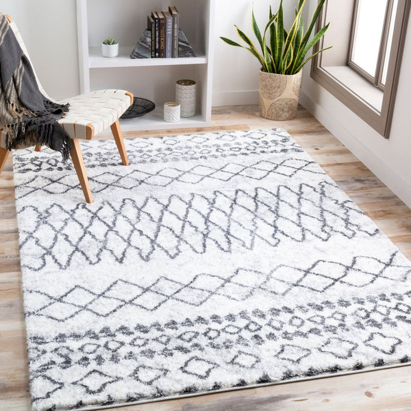 Livabliss Aliyah Bohemian Global Shag Rug Plush Polyester Pile for Living Room or Bedroom ALH2311-679