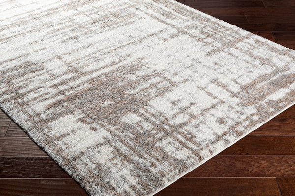 Livabliss Aliyah Plush Polyester Shag Rug Soft Woven Pile for Modern Bedroom or Hallway Cream, Tan 7'10" x 10' ALH2312-71010