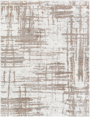 Livabliss Aliyah Plush Polyester Shag Rug Soft Woven Pile for Modern Bedroom or Hallway Cream, Tan 7'10" x 10' ALH2312-71010