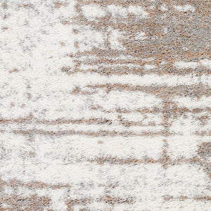 Livabliss Aliyah Plush Polyester Shag Rug Soft Woven Pile for Modern Bedroom or Hallway Cream, Tan 7'10" x 10' ALH2312-71010