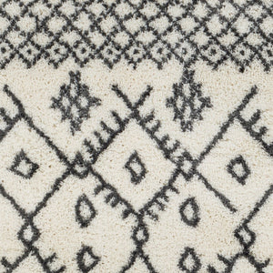 Livabliss Aliyah Moroccan Shag Rug Plush Polyester Pile for Bohemian Living Room Decor ALH2314-5373