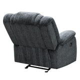 Parker House Bolton - Misty Storm Manual Glider Reclining Sofa And Recliner Light Grey 100% Polyester (W) Mbol-31-miss