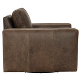 Bernhardt Dawkins Leather Swivel Chair 922SLO