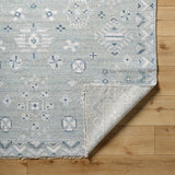 Almeria ALM-2302 8' x 10' Handmade Rug ALM2302-810  Denim, Black, Dusty Sage, Light Beige, Cream, Burgandy Surya