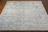 Almeria ALM-2302 8' x 10' Handmade Rug ALM2302-810  Denim, Black, Dusty Sage, Light Beige, Cream, Burgandy Surya