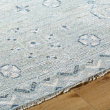 Almeria ALM-2302 8' x 10' Handmade Rug ALM2302-810  Denim, Black, Dusty Sage, Light Beige, Cream, Burgandy Surya