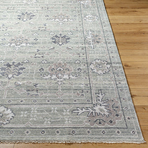 Almeria ALM-2305 8'10" x 12' Handmade Rug ALM2305-81012  Medium Gray, Gray, Cream Surya