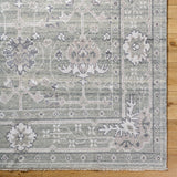 Almeria ALM-2305 8'10" x 12' Handmade Rug ALM2305-81012  Medium Gray, Gray, Cream Surya