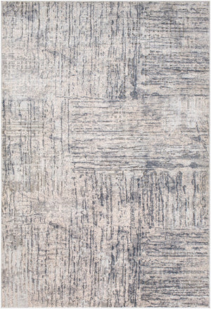 Livabliss Alpine Machine Woven Geometric Area Rug Polypropylene Blend for Entryway or Bedroom Light Gray, Gra 6'7" x 9'6" ALP2305-6796