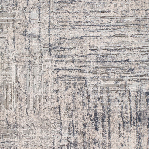 Livabliss Alpine Machine Woven Geometric Area Rug Polypropylene Blend for Entryway or Bedroom Light Gray, Gra 6'7" x 9'6" ALP2305-6796