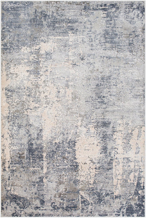 Livabliss Alpine Machine Woven Accent Rug with High Low Texture for Entryways and Bedside Gray, Charcoal 8'10" x 12'4" ALP2306-93123