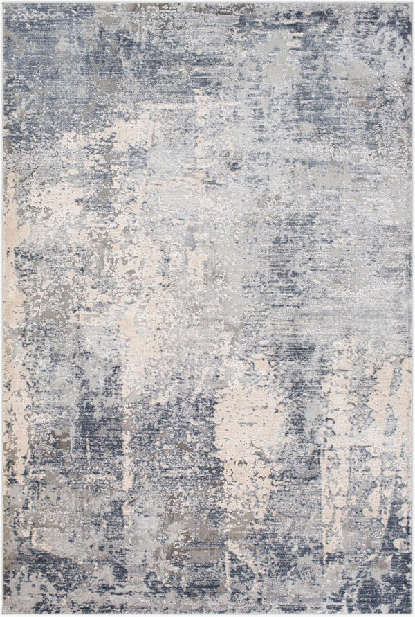 Livabliss Alpine Machine Woven Accent Rug with High Low Texture for Entryways and Bedside Gray, Charcoal 8'10" x 12'4" ALP2306-93123