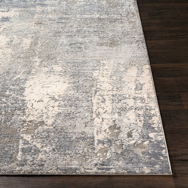 Livabliss Alpine Machine Woven Accent Rug with High Low Texture for Entryways and Bedside Gray, Charcoal 8'10" x 12'4" ALP2306-93123