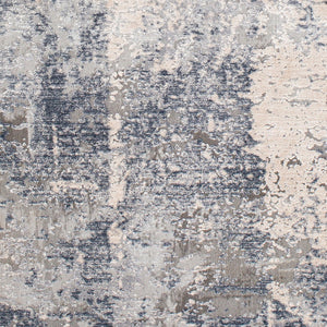 Livabliss Alpine Machine Woven Accent Rug with High Low Texture for Entryways and Bedside Gray, Charcoal 8'10" x 12'4" ALP2306-93123