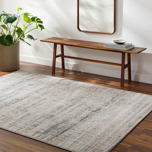 Livabliss Alpine Machine Woven Area Rug Polypropylene Blend Modern Geometric Living Room Light Gray, Ivo 8'10" x 12'4" ALP2312-9124