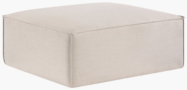 Livabliss Alepa Oversized Polyester Ottoman Low Profile Footrest for Living Room Sectionals ALPA001-153137