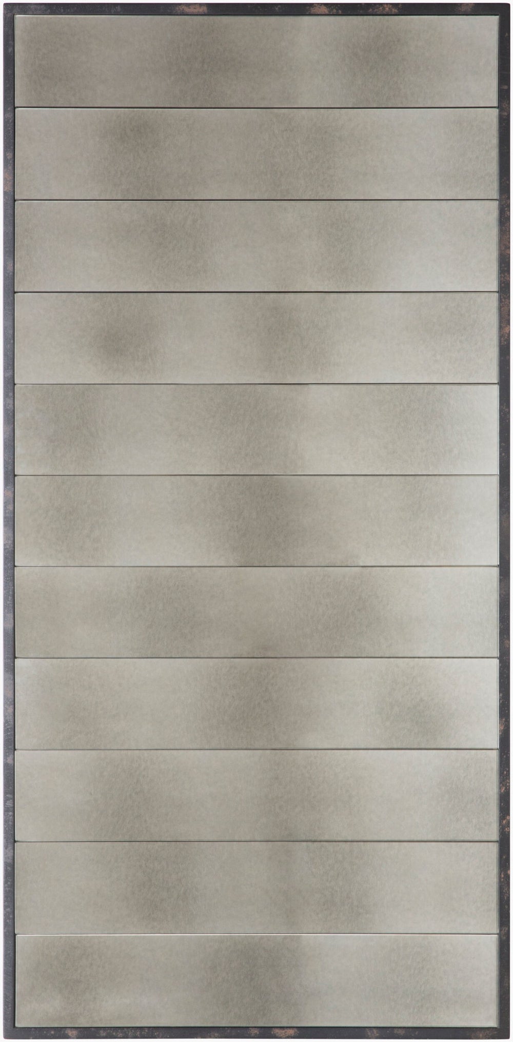 Surya Albert Modern 45"H X 22"W X 2"D Decorative Mirror - Elevate Your Space With Timeless Elegance! Frame, Metallic ,Bronze Manufactured Wood Alt002-2245